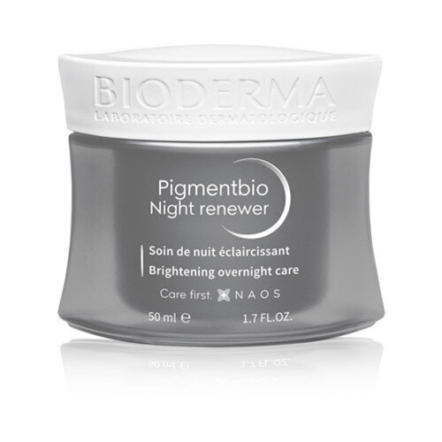 Nakts sejas krēms Bioderma Pigmentbio Night Renewer, 50 ml cena un informācija | Sejas krēmi | 220.lv