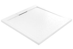 REA душевой поддон Grand, 90x90 см, White цена и информация | Душевые поддоны | 220.lv