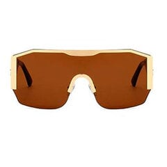 Sieviešu kvadrāta formas brilles ar UV400 filtru, brūnas cena un informācija | Saulesbrilles sievietēm | 220.lv