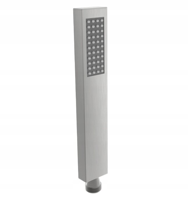 Slēpts dušas un vannas komplekts ar termostatu Mexen Cube 7in1, 30x30 cm, Graphite cena un informācija | Dušas komplekti un paneļi | 220.lv