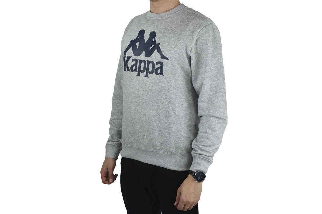 Džemperis vīriešiem Kappa, pelēks cena un informācija | Vīriešu jakas | 220.lv