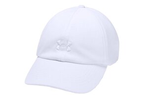 Cepure ar nagu sievietēm Under Armour W Play Up Cap 1351267-100, balta цена и информация | Женские шапки | 220.lv