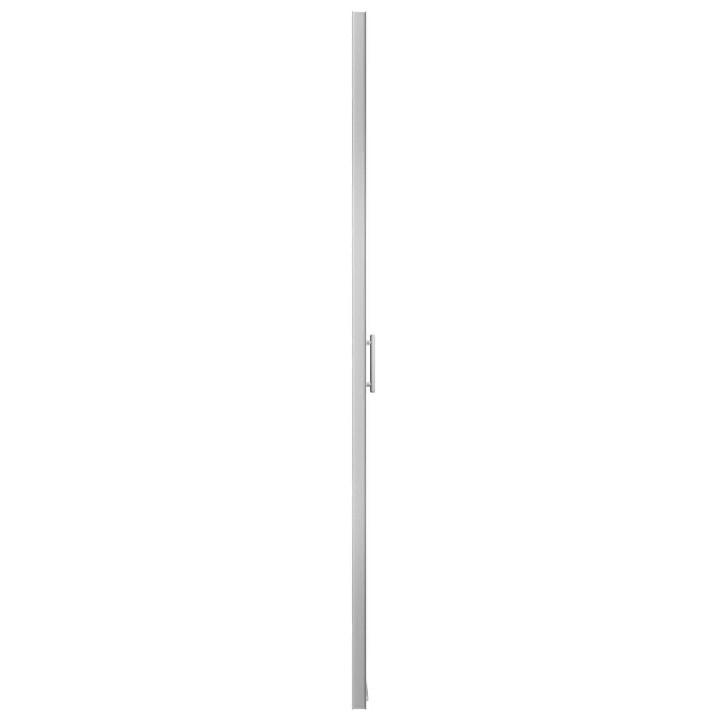 vidaXL dušas durvis, matēts rūdītais stikls, 81x195 cm цена и информация | Dušas durvis, dušas sienas | 220.lv