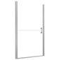 vidaXL dušas durvis, matēts rūdītais stikls, 81x195 cm цена и информация | Dušas durvis, dušas sienas | 220.lv