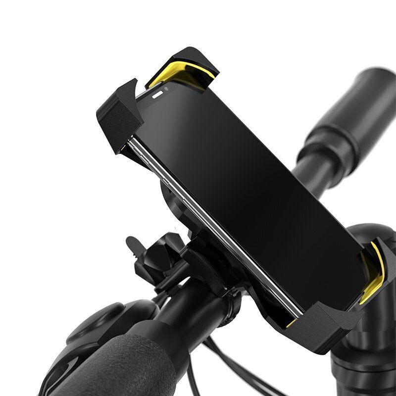 Telefona turētājs velosipēdam Dudao Bicycle Motorcycle Hirlebar Phone 360 Holder, melns cena un informācija | Auto turētāji | 220.lv