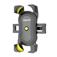 Держатель телефона для велосипеда Dudao Bicycle Motorcycle Hirlebar Phone 360 ​​Holder, черный цена и информация | Держатели для телефонов | 220.lv