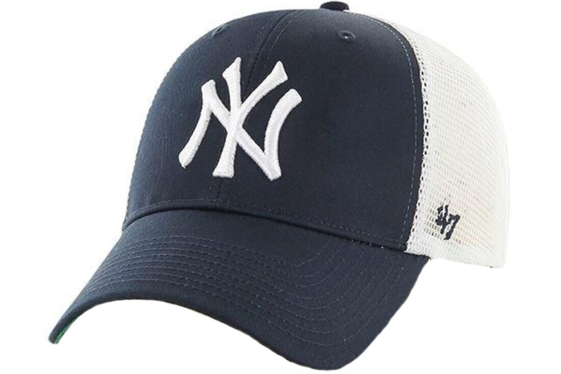 Cepure ar nagu 47 Brand MLB New York Yankees Branson Cap B-BRANS17CTP-NY cena un informācija | Vīriešu cepures, šalles, cimdi | 220.lv