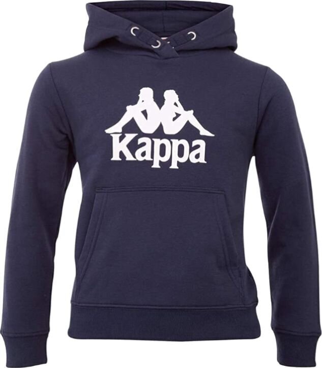 Džemperis bērniem Kappa Taino Kids Hoodie 705322J-821, zils cena un informācija | Zēnu jakas, džemperi, žaketes, vestes | 220.lv