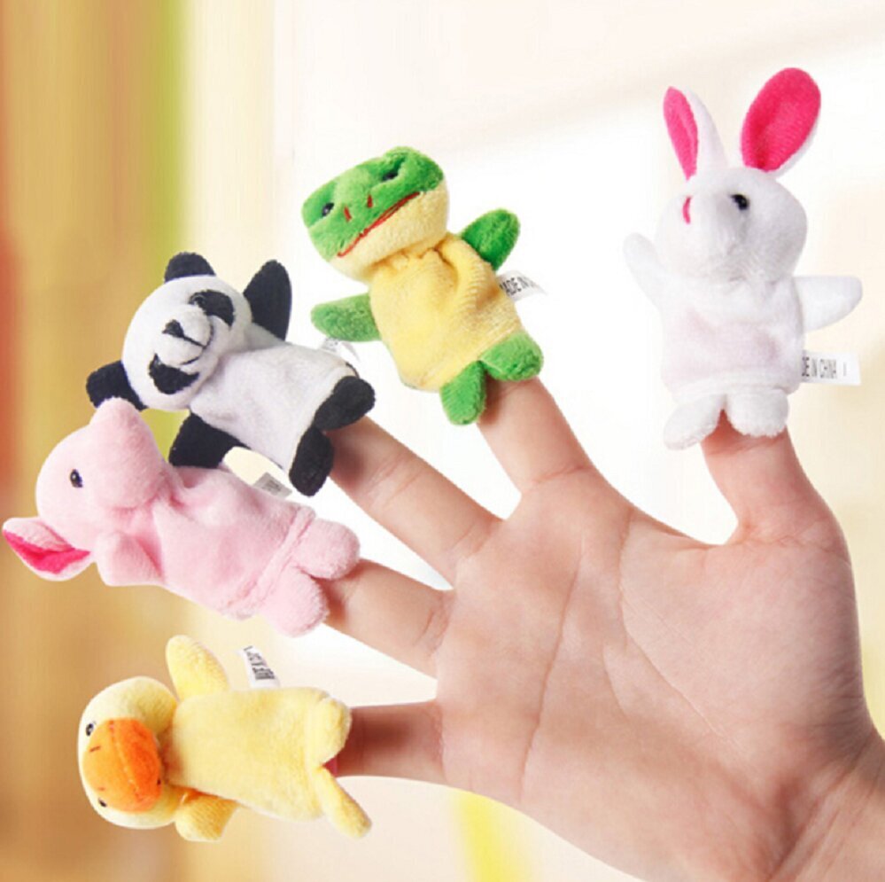 Pirkstiņu rotaļlietas “Zooloģiskais dārzs”, 10 gab. цена и информация | Attīstošās rotaļlietas | 220.lv