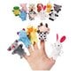 Pirkstiņu rotaļlietas “Zooloģiskais dārzs”, 10 gab. cena un informācija | Attīstošās rotaļlietas | 220.lv