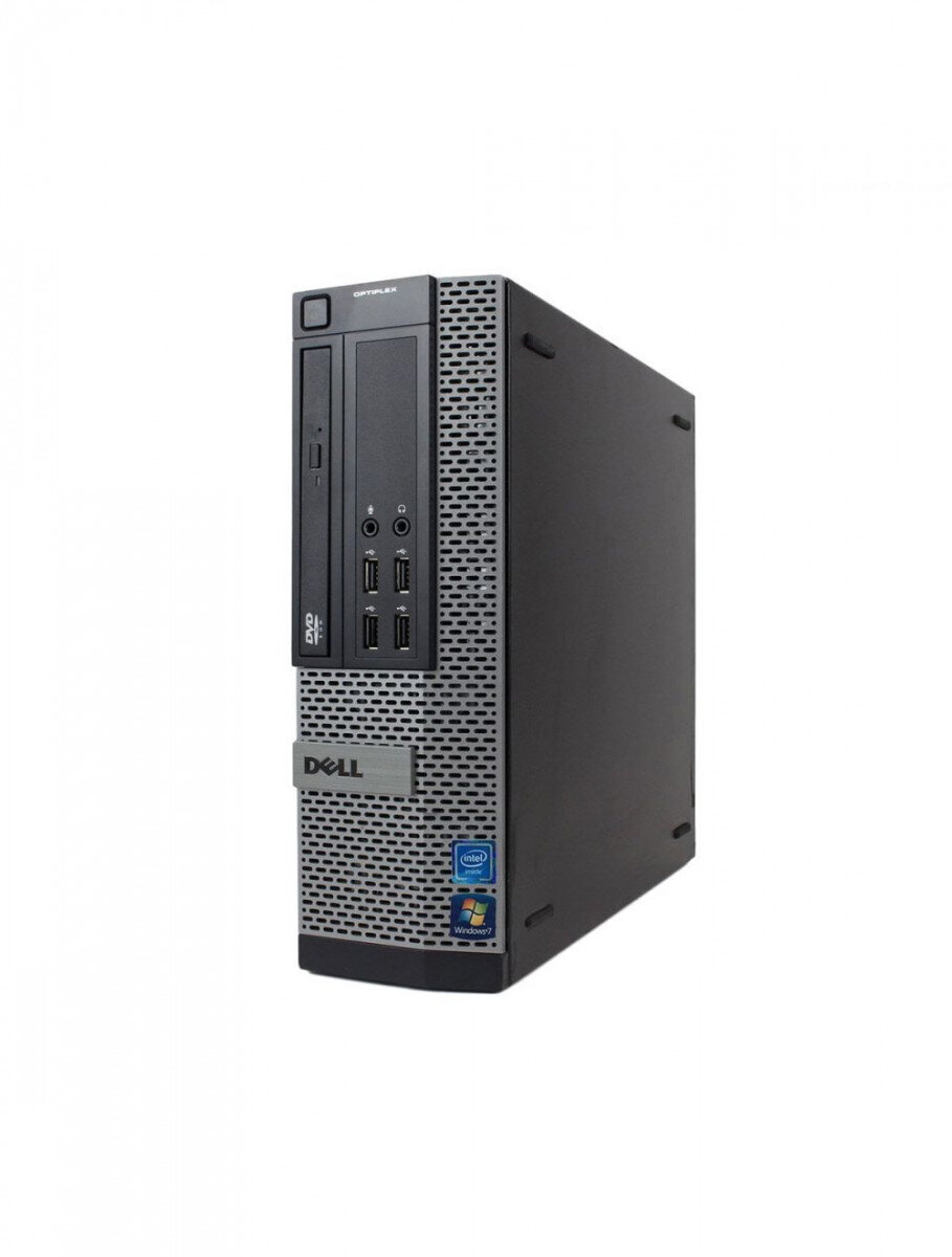 Dators Dell 790 SFF i3-2120 8GB 960GB SSD 500GB HDD DVD