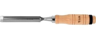 Стамеска полукруглая с деревянной ручкой 12мм Yato (YT-62822) цена и информация | Механические инструменты | 220.lv
