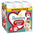 Autiņbiksītes-biksītes PAMPERS Pants Monthly Pack 4 izmērs 9-15kg, 176 gab.