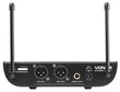Vonyx WM82B digitālais UHF 2-kanālu bezvadu mikrofonu komplekts ar 2 ķermeņa pakām цена и информация | Mikrofoni | 220.lv