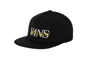 Cepure ar nagu vīriešiem Vans On The Vans Shallow Cap VN0A4TQ2BLK, melna cena un informācija | Vīriešu cepures, šalles, cimdi | 220.lv