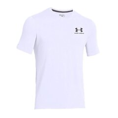 Sporta T-krekls vīriešiem Under Armour Sportstyle Left Chest Logo M 1257616 100, 47731 cena un informācija | Sporta apģērbs vīriešiem | 220.lv