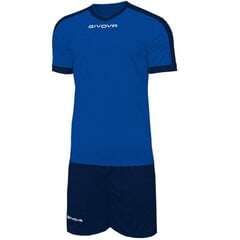 Спортивный костюм для мужчин Givova Kit Revolution Jr KITC59 0204, синий цена и информация | Мужская спортивная одежда | 220.lv