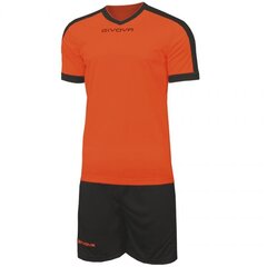 Спортивный костюм для мужчин Givova Kit Revolution Jr KITC59 0110, оранжевый цена и информация | Мужская спортивная одежда | 220.lv