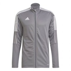 Vīriešu džemperis Adidas Tiro 21 Track M GM7306 78022, pelēks cena un informācija | Vīriešu jakas | 220.lv