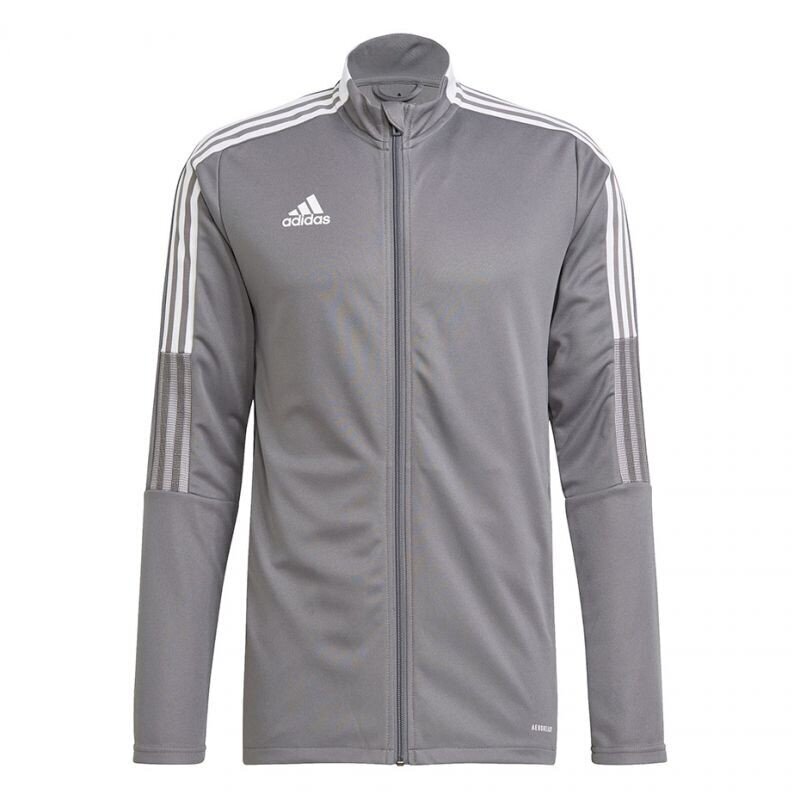 Vīriešu džemperis Adidas Tiro 21 Track M GM7306 78022, pelēks цена и информация | Vīriešu jakas | 220.lv