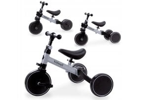 Балансировочный велосипед, трехколесный, Kidwell 3в1, серый цена и информация | Балансировочные велосипеды | 220.lv