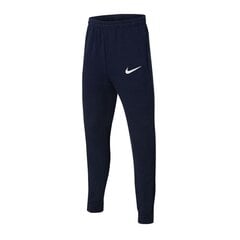 Спортивные штаны детские Nike Park 20 Fleece Jr CW6909-451, синие цена и информация | Штаны для мальчиков | 220.lv