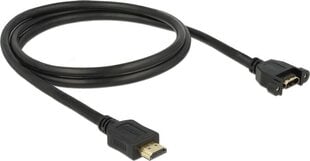 Delock 85102, HDMI, 1 m cena un informācija | Kabeļi un vadi | 220.lv