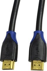 HDMI kabelis ar ārējo tīklu LogiLink CH0063 3 m Melns цена и информация | Кабели и провода | 220.lv