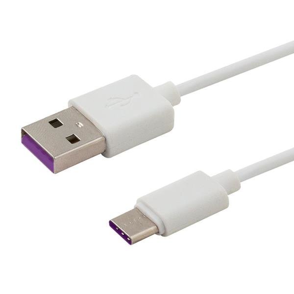 Savio CL-126, USB-C/USB-A, 1 m cena un informācija | Kabeļi un vadi | 220.lv