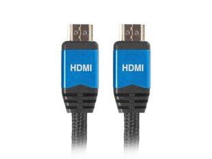 Kabelis Lanberg CA-HDMI-20CU-0018-BL цена и информация | Кабели и провода | 220.lv