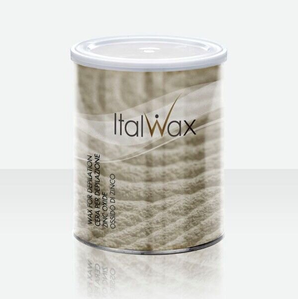 Depilācijas vasks Italwax TIN LIPOWAX Classic 800g, Zinc Oxide cena un informācija | Depilācijas līdzekļi, vaksācijas piederumi | 220.lv