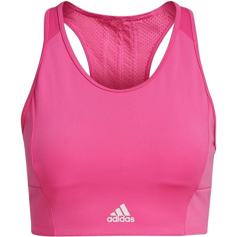 Sporta krūšturis sievietēm Adidas 3-Stripes Sport Bra Top W GU9645, rozā cena un informācija | Krūšturi | 220.lv