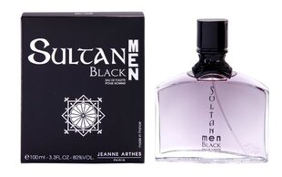 Tualetes ūdens Jeanne Arthes Sultane Men Black EDT vīriešiem 100 ml cena un informācija | Vīriešu smaržas | 220.lv