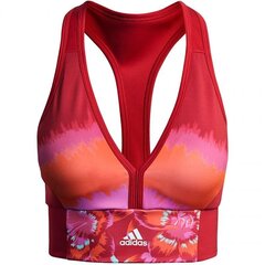 Sporta krūšturis sievietēm Adidas Farm All-Over-Print Bra Top Aeroready W GM7144 cena un informācija | Sporta apģērbs sievietēm | 220.lv