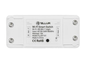 Встроенный коммутатор WiFi Tellur 2200 Вт цена и информация | Маршрутизаторы (роутеры) | 220.lv