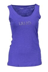 Sieviešu T-krekls Liu Jo, zils cena un informācija | T-krekli sievietēm | 220.lv