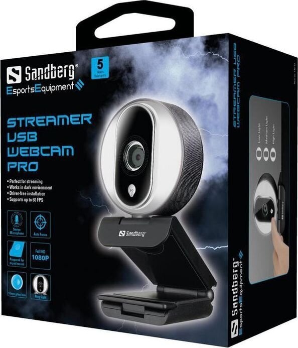 Sandberg WEB kamera цена и информация | Datoru (WEB) kameras | 220.lv