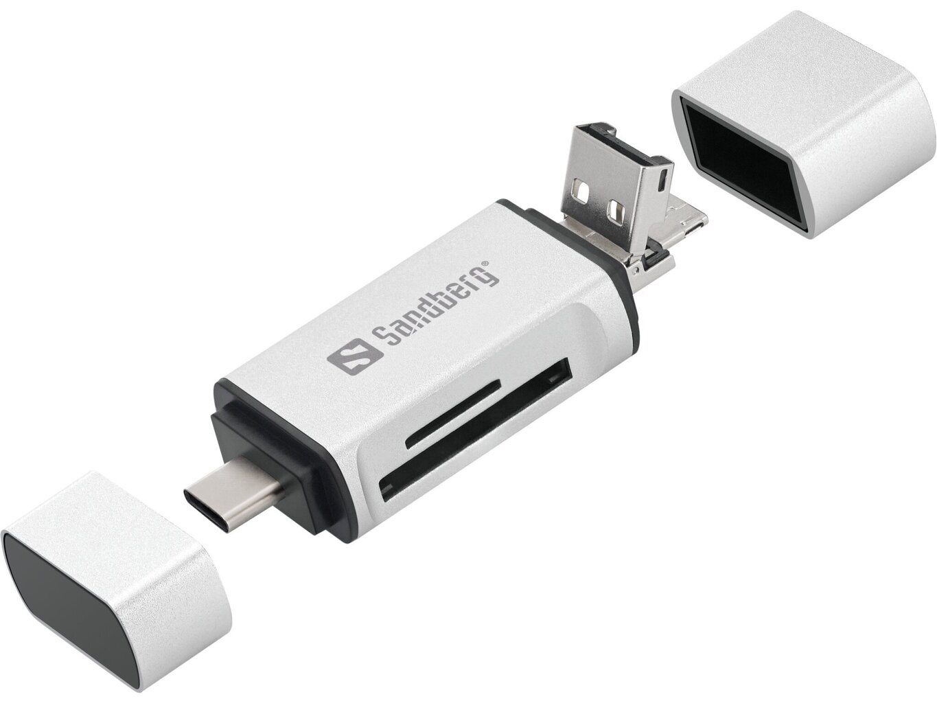 SANDBERG 136-28 цена и информация | Adapteri un USB centrmezgli | 220.lv