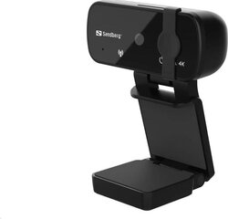 Sandberg 133-98 USB Webcam Pro+ 4K цена и информация | Компьютерные (Веб) камеры | 220.lv