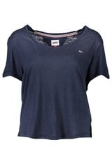 Sieviešu T-krekls Tommy Hilfiger, zils cena un informācija | Tommy Hilfiger Apģērbi, apavi, aksesuāri | 220.lv