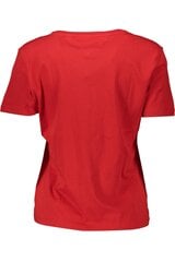 Sieviešu T-krekls Tommy Hilfiger, sarkans cena un informācija | T-krekli sievietēm | 220.lv