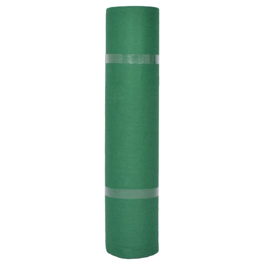vidaXL pasākumu paklājs, 1,6x12 m, zaļš cena un informācija | Paklāji | 220.lv