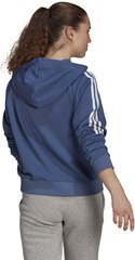 Džemperis sievietēm - Adidas W 3S Hoodie Blue, zils цена и информация | Женские толстовки | 220.lv