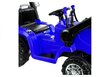 Elektromobilis traktors-ekskavators ZP1005, zils cena un informācija | Bērnu elektroauto | 220.lv