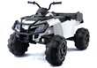 Elektriskais kvadricikls bērniem Quad BDM0909, balts цена и информация | Bērnu elektroauto | 220.lv