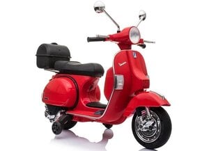 Elektriskais motorollers bērniem Vespa, sarkans cena un informācija | Bērnu elektroauto | 220.lv