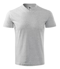 V-neck футболка Unisex серая цена и информация | Мужские футболки | 220.lv