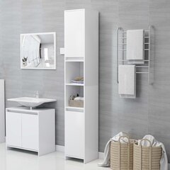 Шкафчик для ванной, белый цена и информация | Шкафчики для ванной | 220.lv