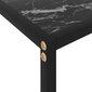 vidaXL konsoles galdiņš, melns, 100x35x75 cm, rūdīts stikls cena un informācija | Konsoles galdiņi | 220.lv