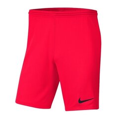 Sporta šorti zēniem Nike Park III Knit Jr BV6865-635, 52325, sarkani цена и информация | Шорты для мальчиков | 220.lv